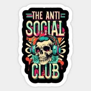 The Anti Social Club Sticker